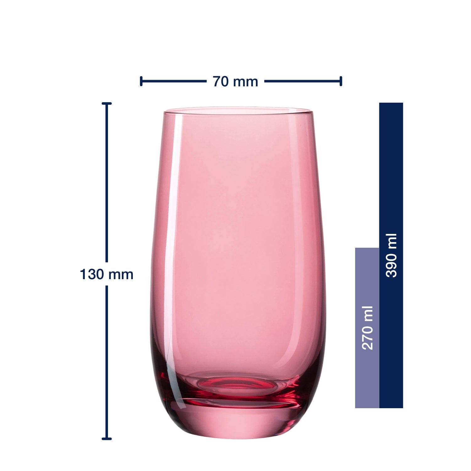 leonardo-sora-verre-eau-390-ml-lot-de-6-couleurs image 3