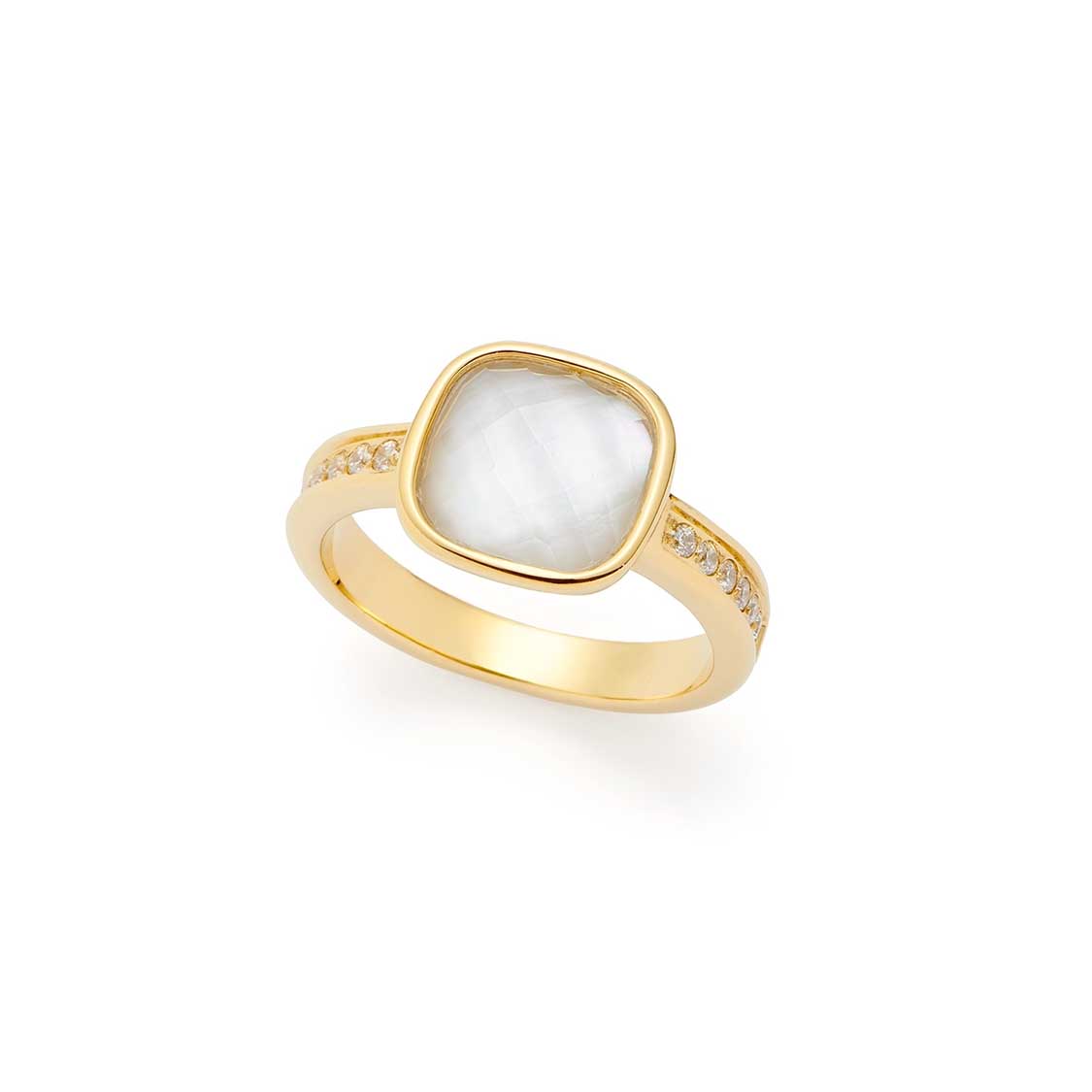 leonardo-virginia-bague-taille-17-dor-e-pierre-nacr-e image 1