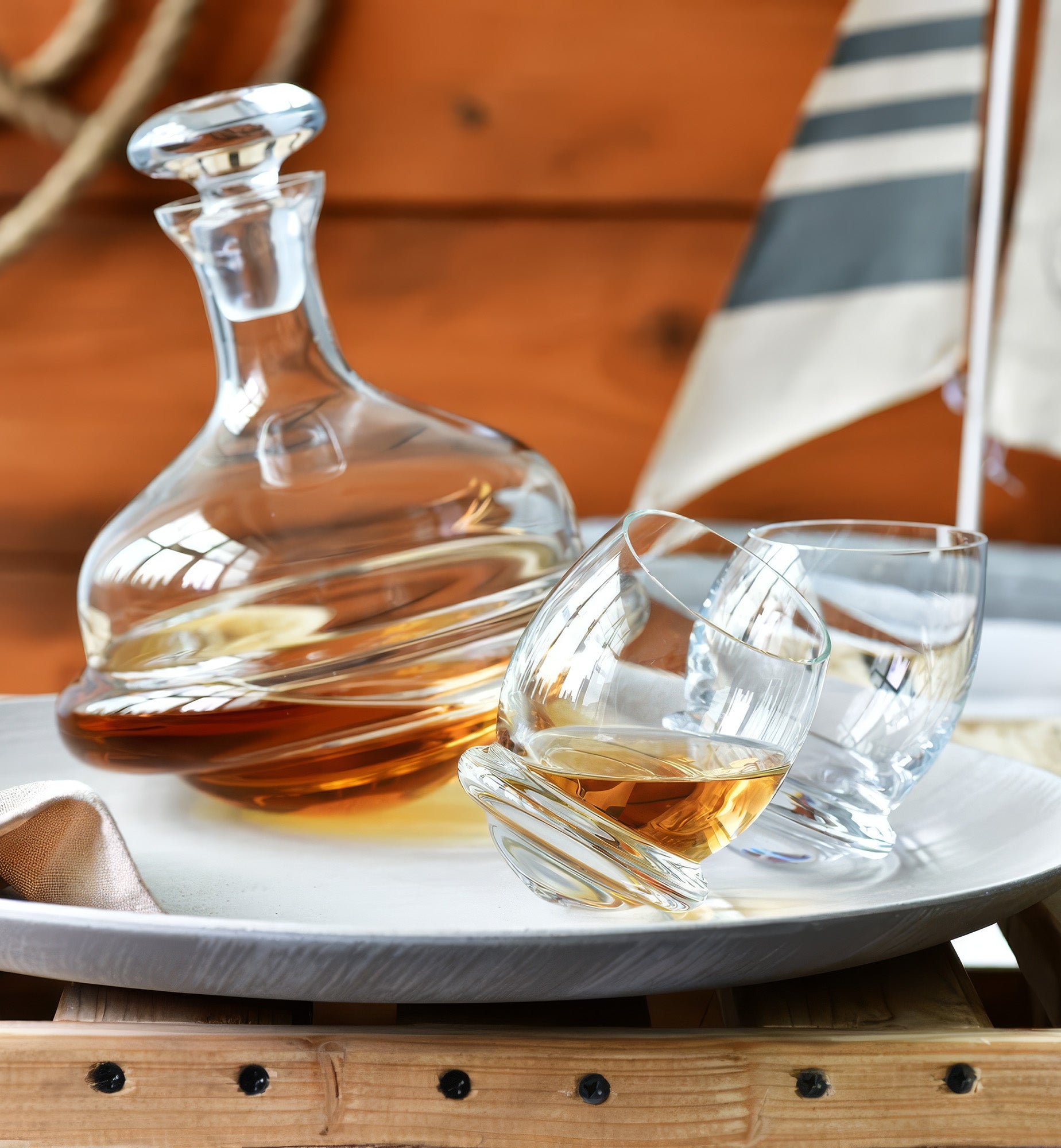 krosno-roly-poly-carafe-whisky-750-ml image 2