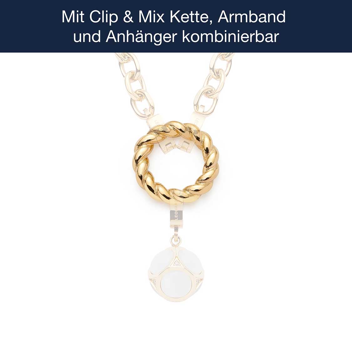 leonardo-liesel-clip-mix-anneau-dor-torsad-pour-collier image 3