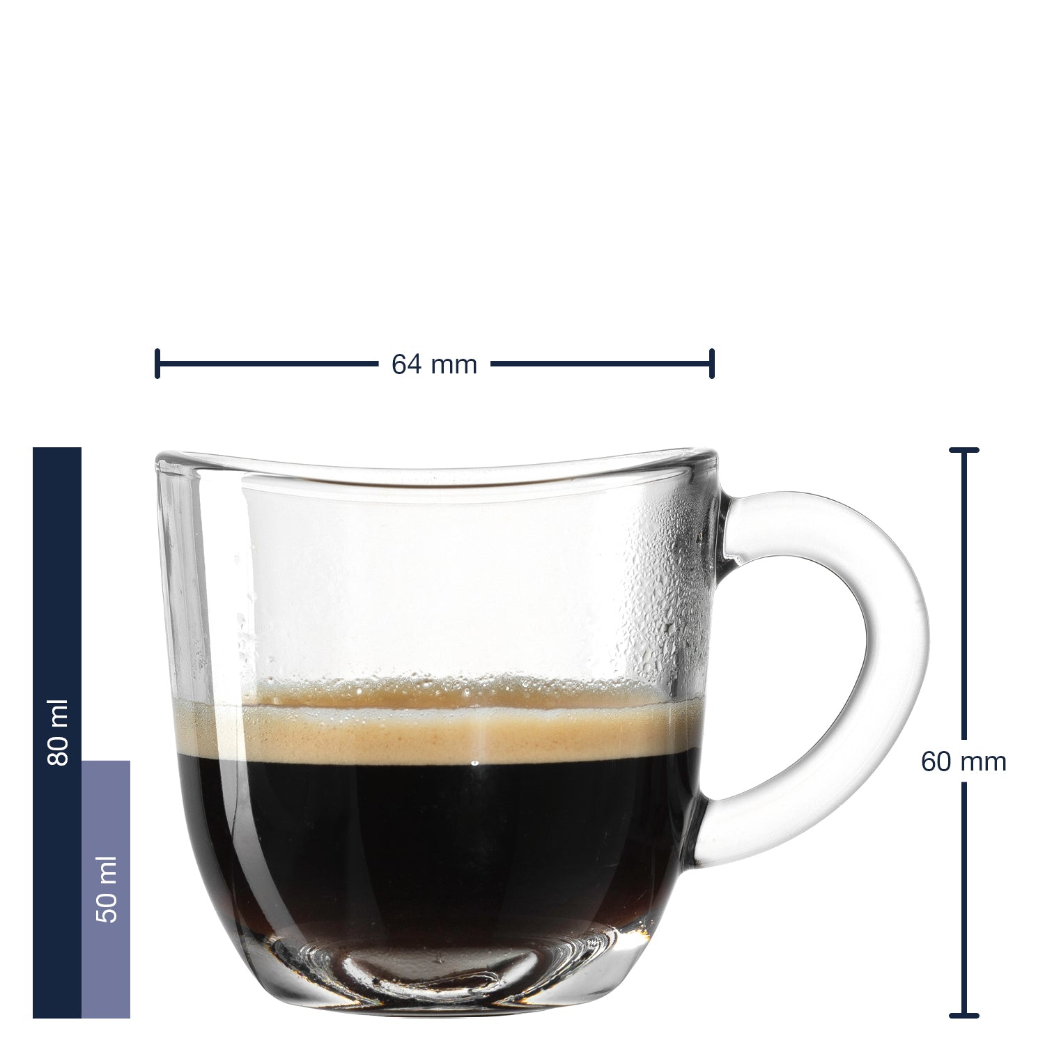 leonardo-napoli-tasses-espresso-verre-80-ml-lot-de-6 image 2