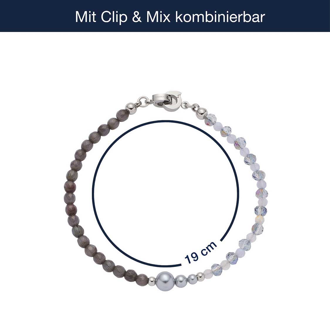 leonardo-clip-mix-manon-bracelet-perles-bleu-gris image 3