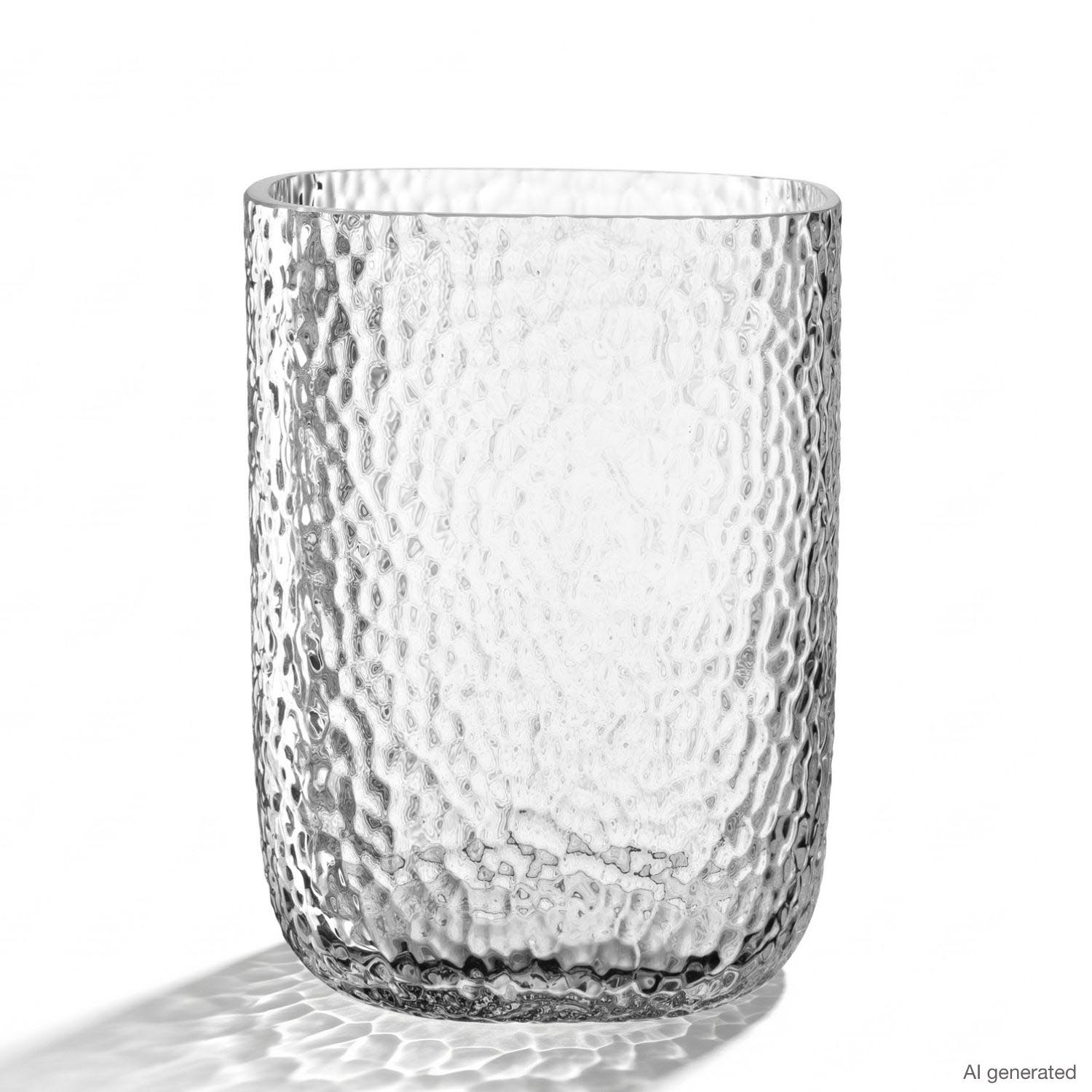 leonardo-martello-photophore-21-cm-verre-martel-transparent image 1