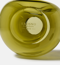 krosno-flow-vase-en-verre-20-cm-olive image 4