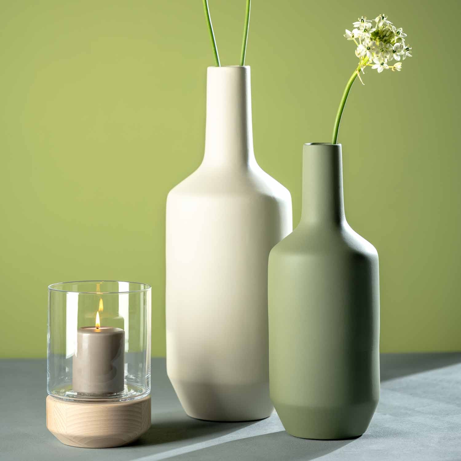 leonardo-milano-vase-c-ramique-40-cm-vert image 3