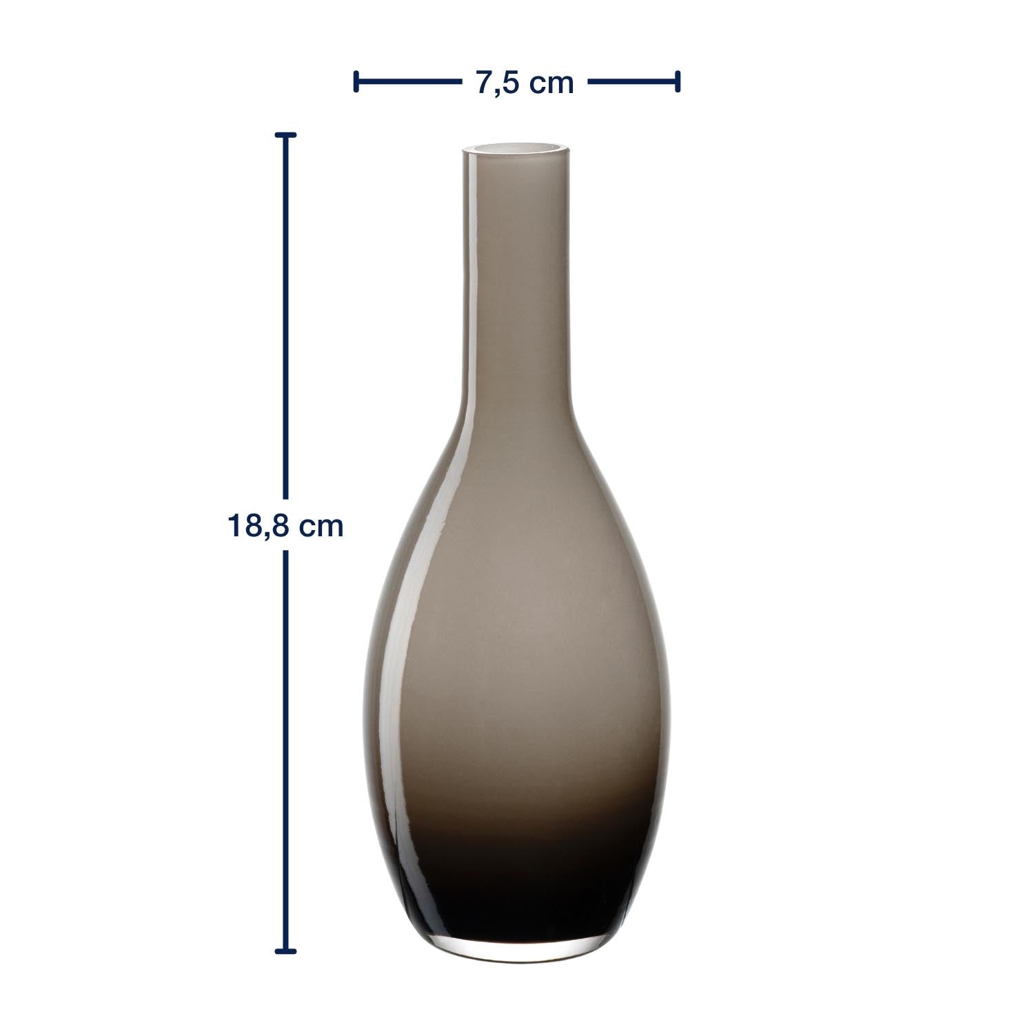leonardo-beauty-vase-verre-18-cm-marron image 3