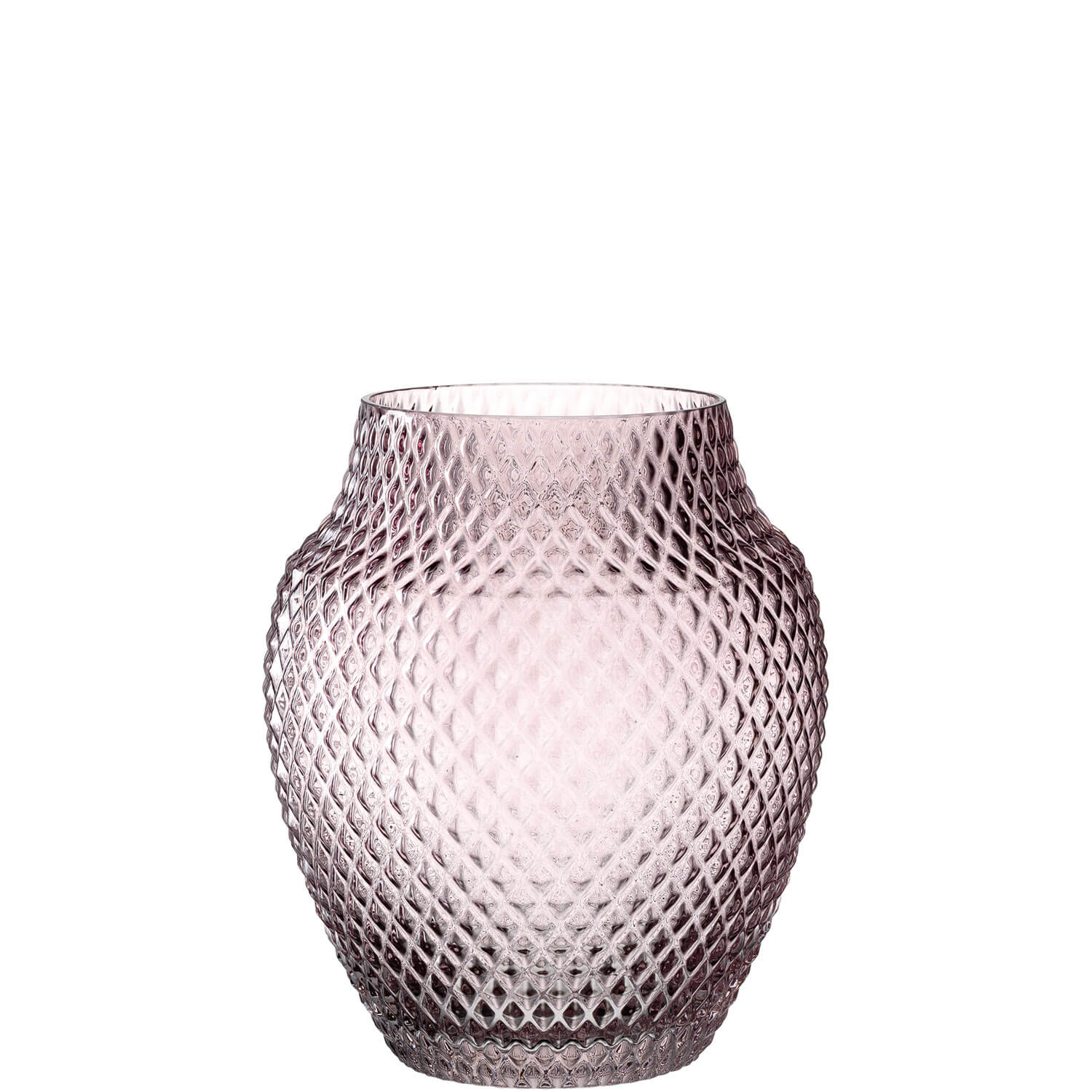 leonardo-poesia-vase-violet-23-cm-en-verre-fait-main image 1