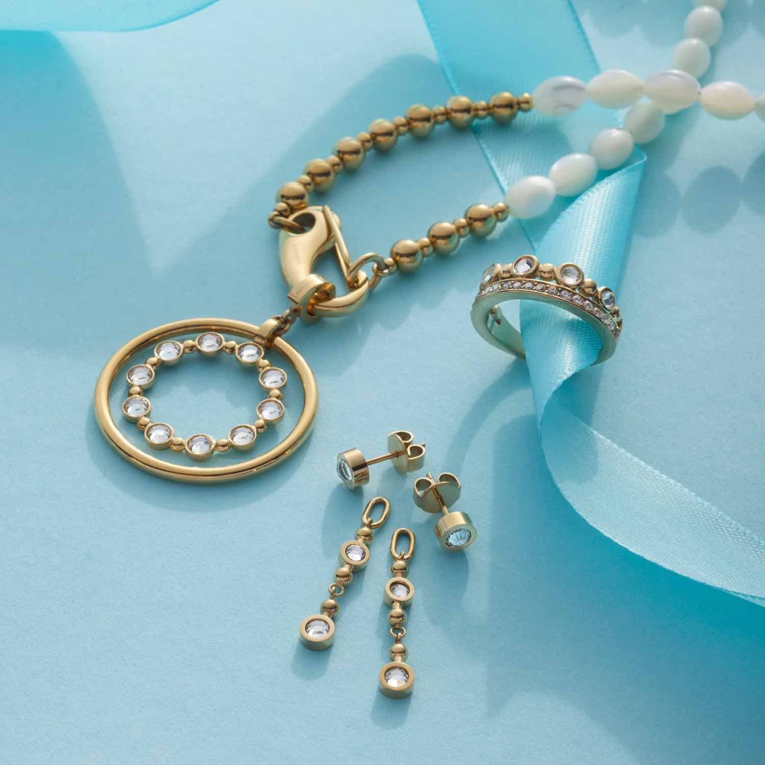 leonardo-bobby-pendentif-dor-clip-mix-pierres image 5