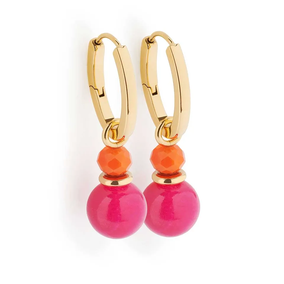 leonardo-solera-cr-oles-dor-es-rose-v-avec-perles image 1