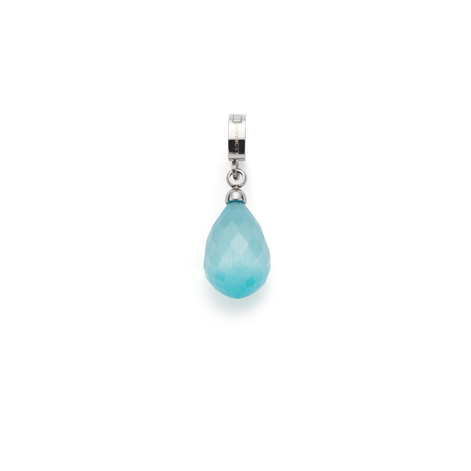 leonardo-clip-mix-lizzy-pendentif-goutte-bleu-pastel image 1