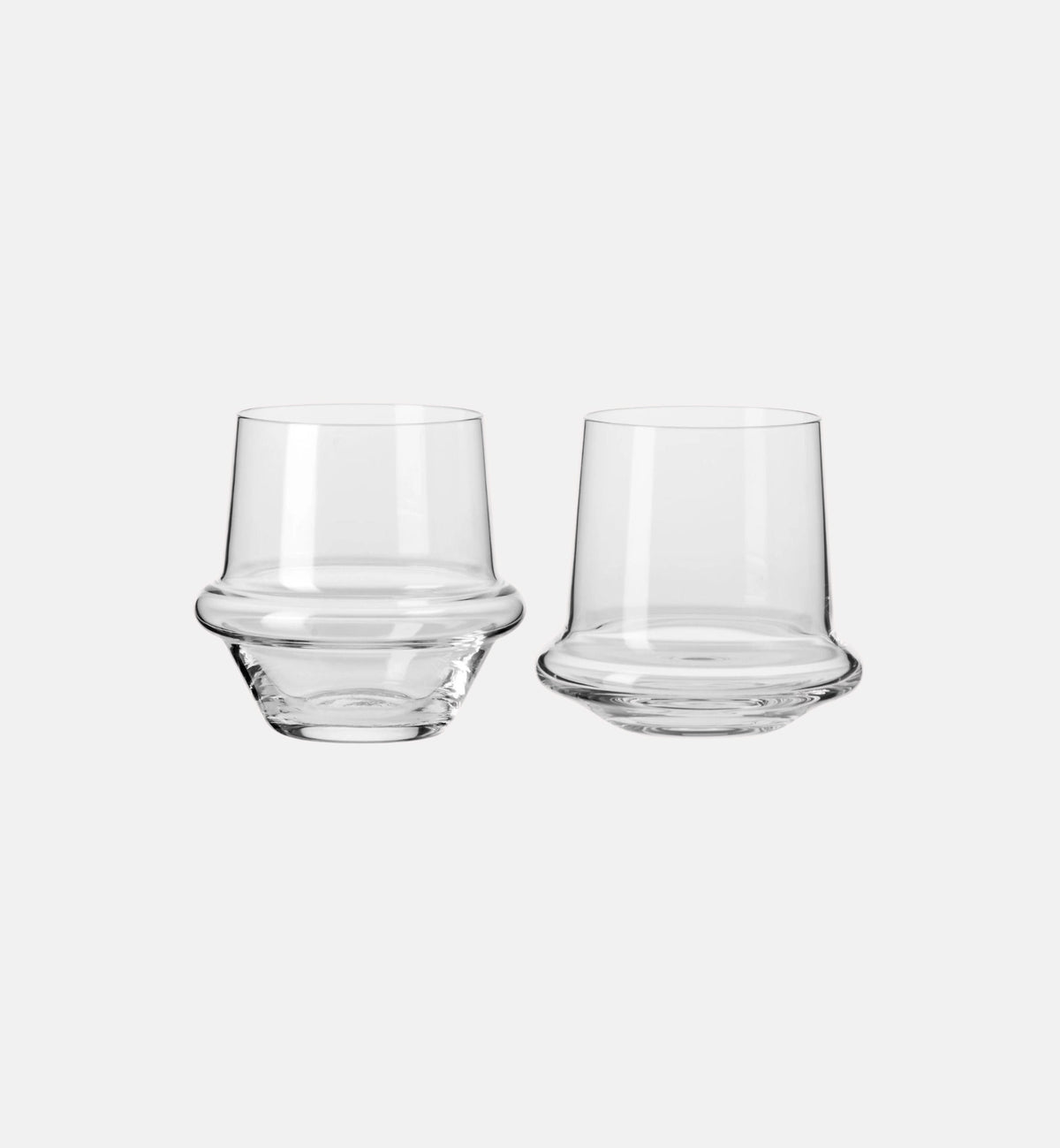 krosno-ying-yang-verre-transparent-320-ml-lot-2-cristal image 1