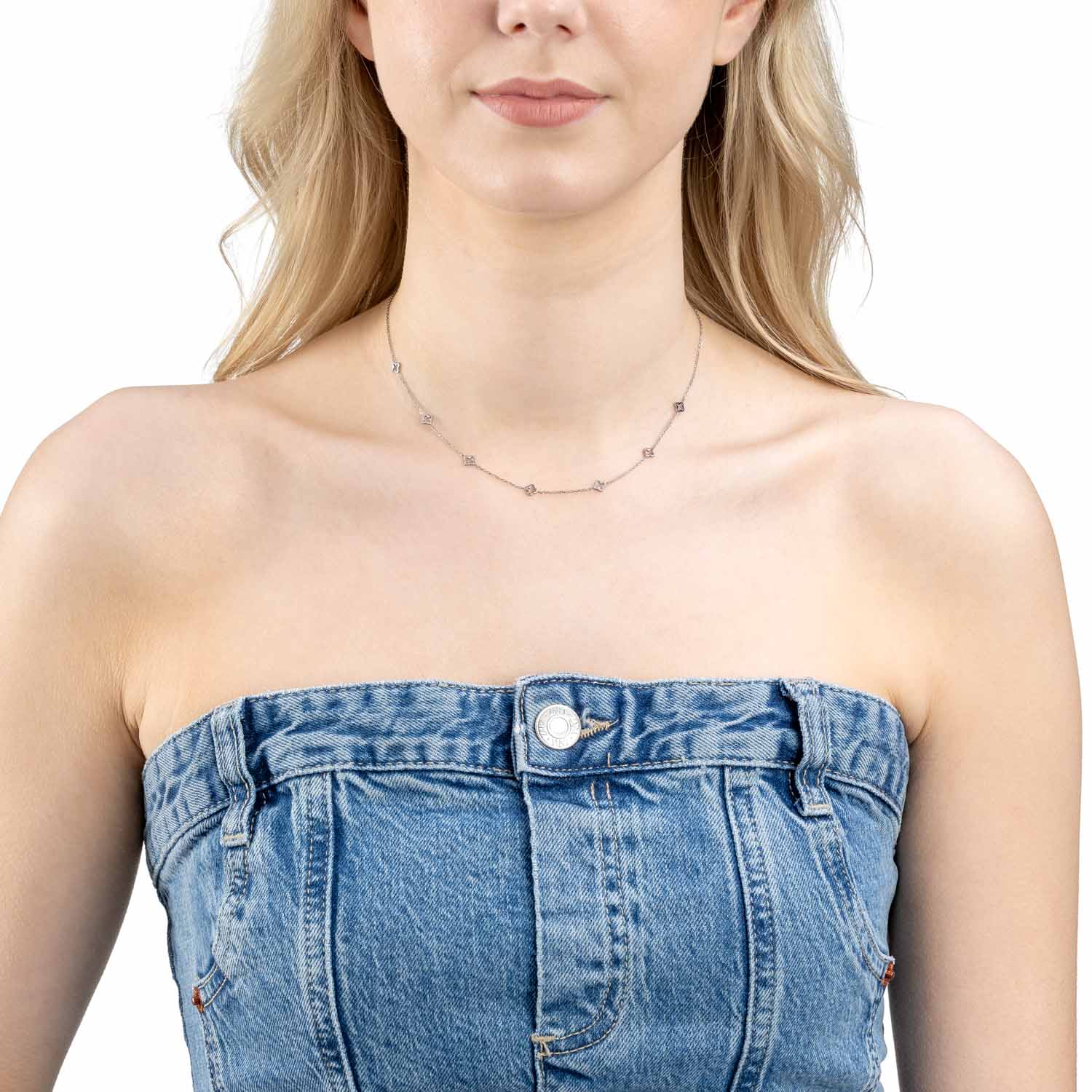 leonardo-ciao-janna-42-cm-collier-argent-tr-fle image 3