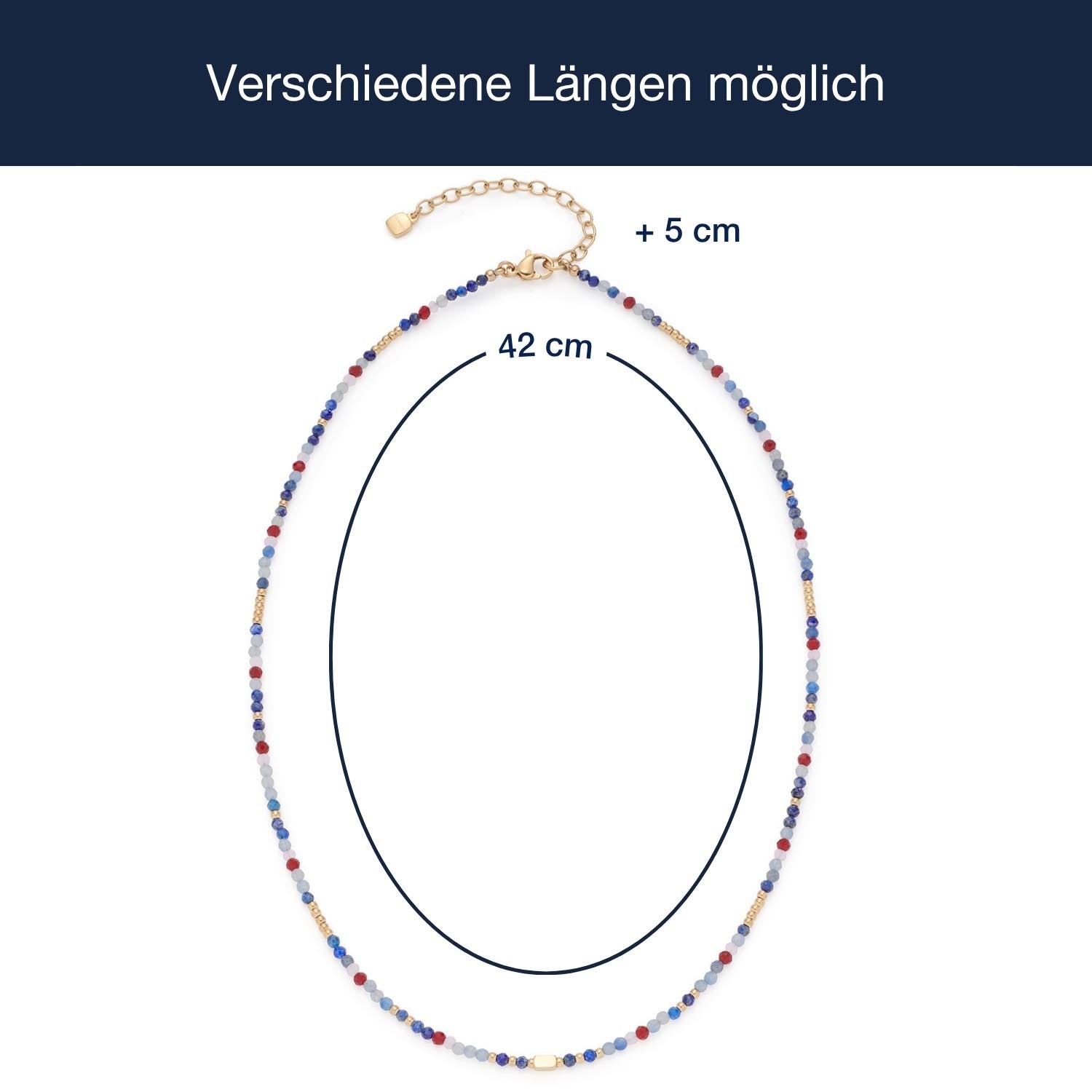 leonardo-alsion-ciao-collier-42-cm-lapis-bleu image 4