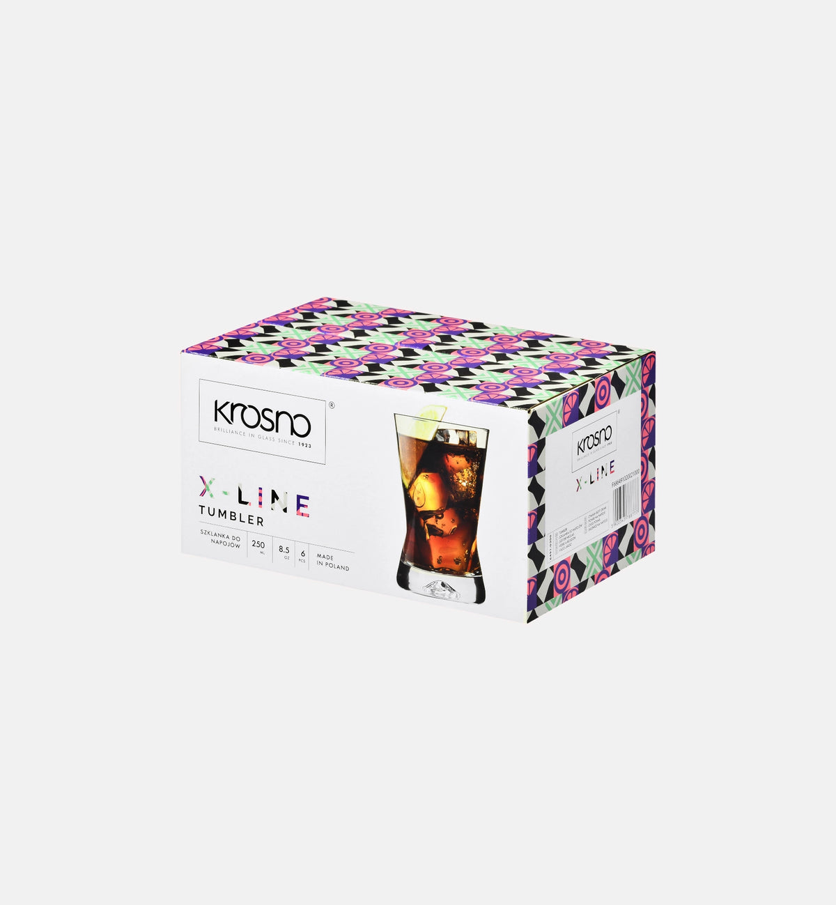 krosno-x-line-tumbler-verre-eau-250-ml image 3