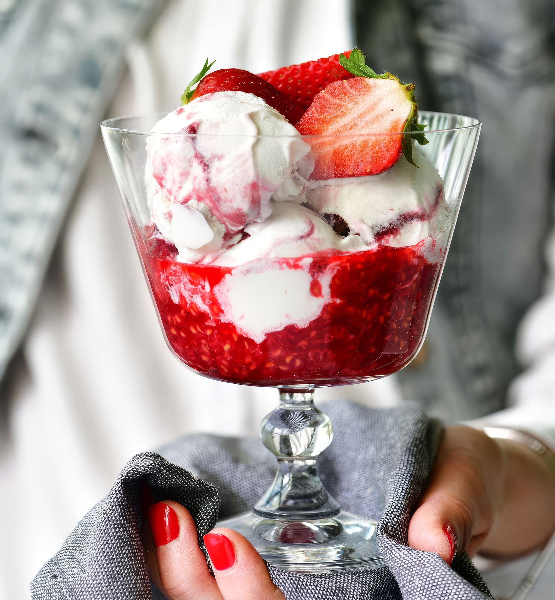 krosno-krista-coupe-dessert-cristal-380-ml-sur-pied image 7