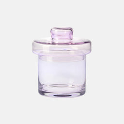 krosno-jars-bocal-rose-quartz-27-cm-avec-couvercle image 4
