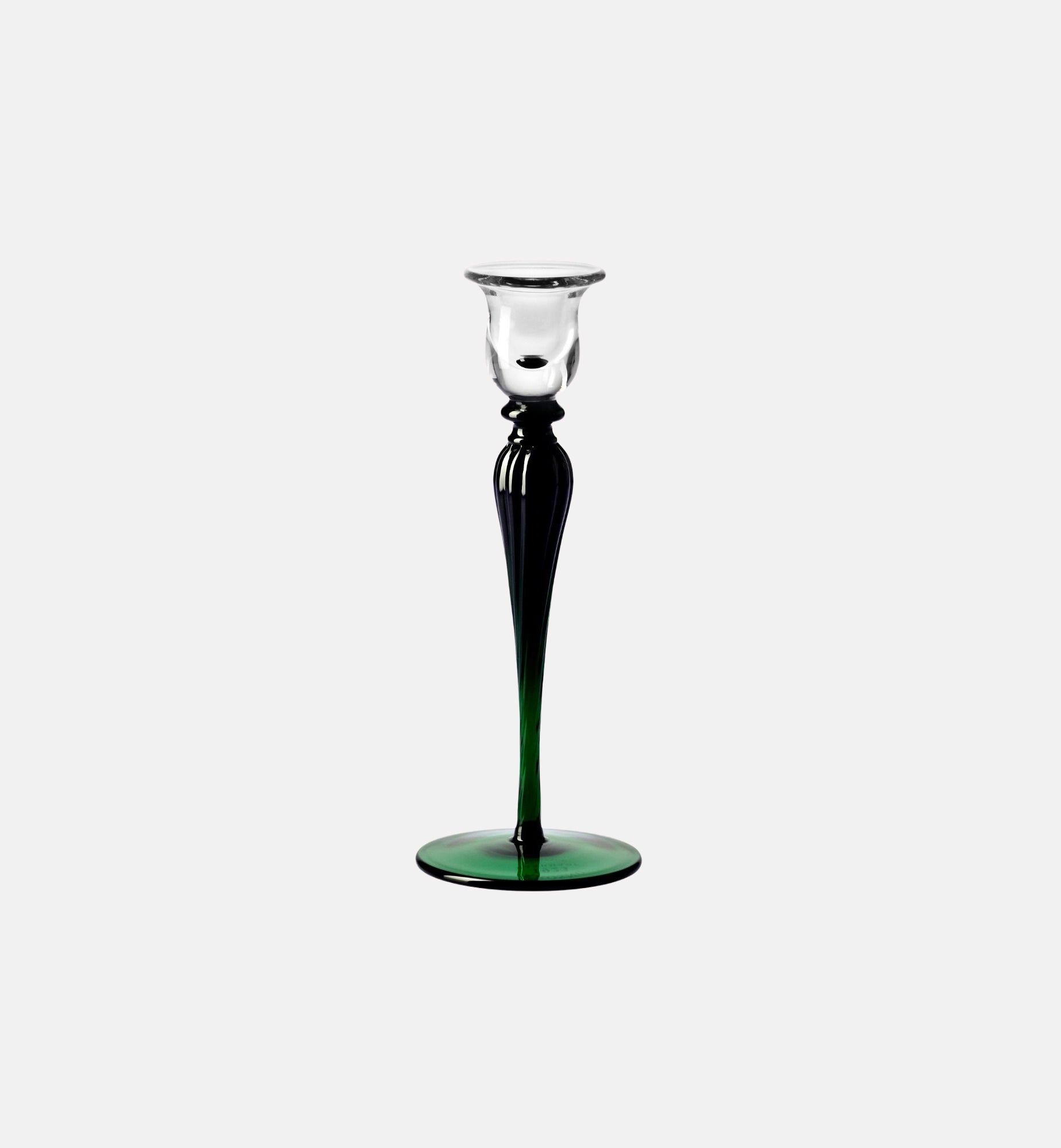 krosno-heritage-bougeoir-cristal-meraude-25-cm image 1