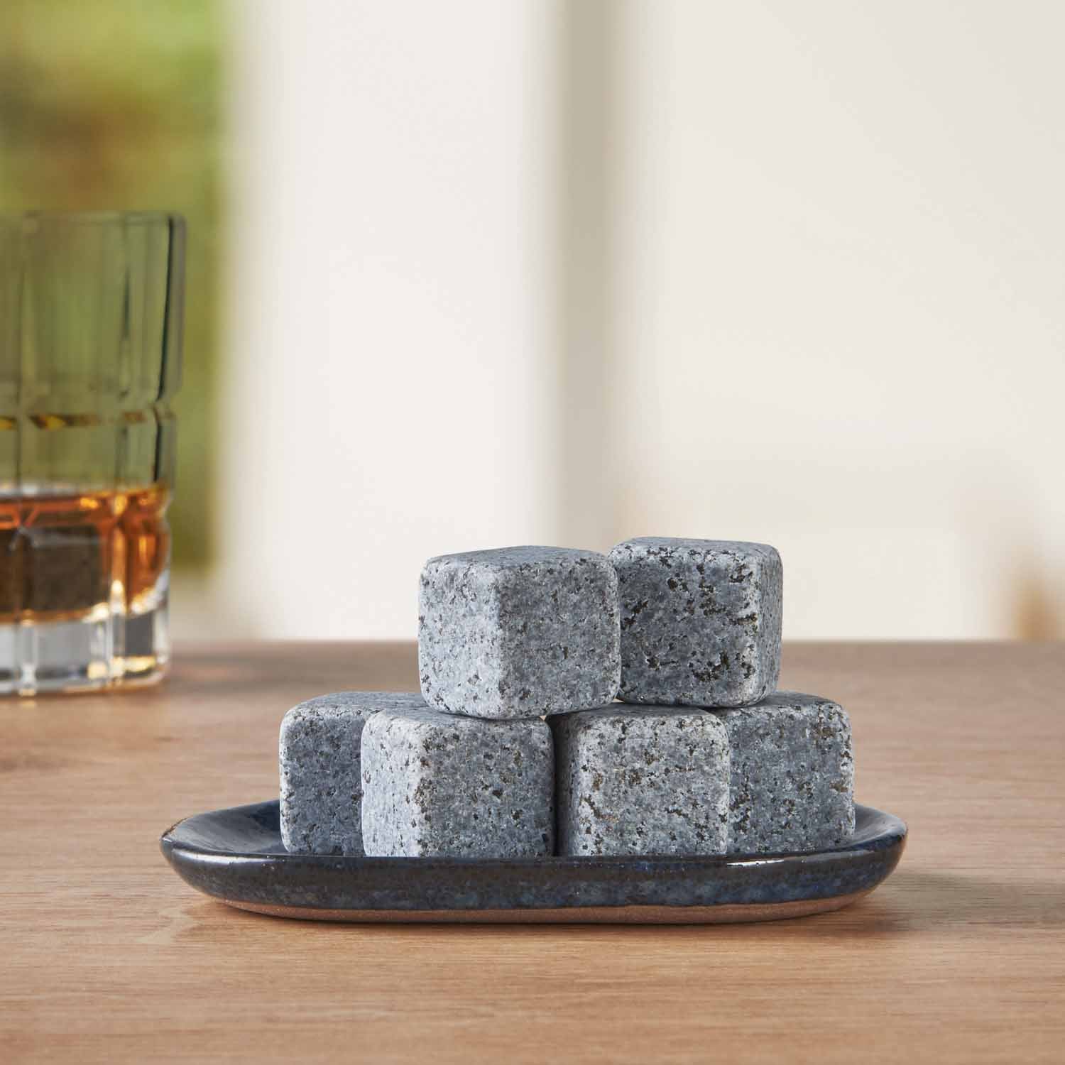 leonardo-spiritii-pierres-whisky-gris-lot-de-8 image 2