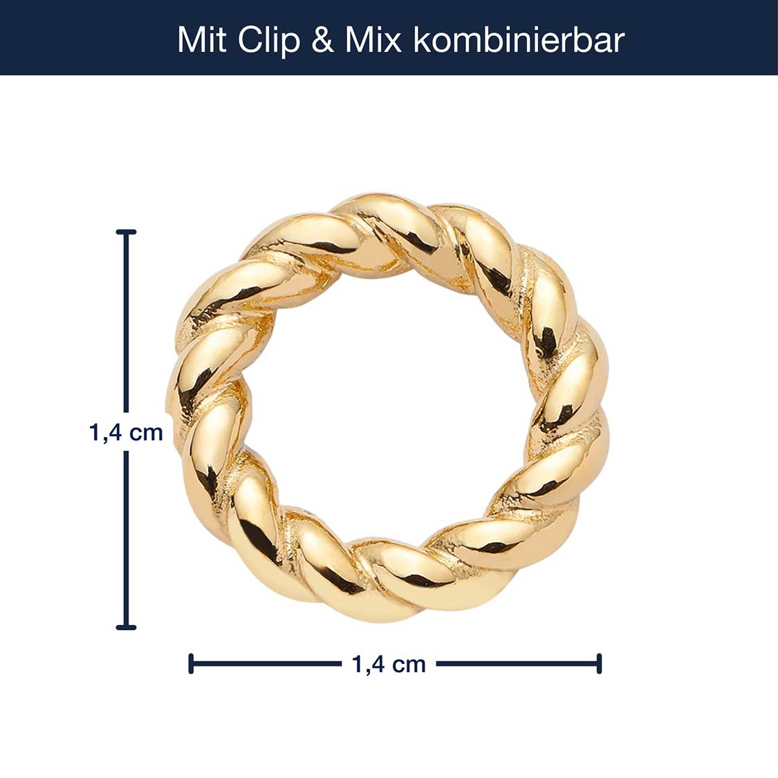 leonardo-liesel-clip-mix-anneau-dor-torsad-pour-collier image 4
