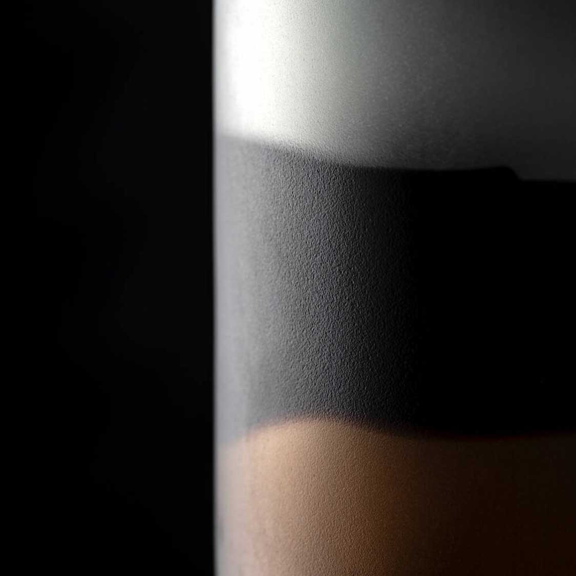 leonardo-corso-sabbia-vase-verre-marron-25-cm-fait-main image 5