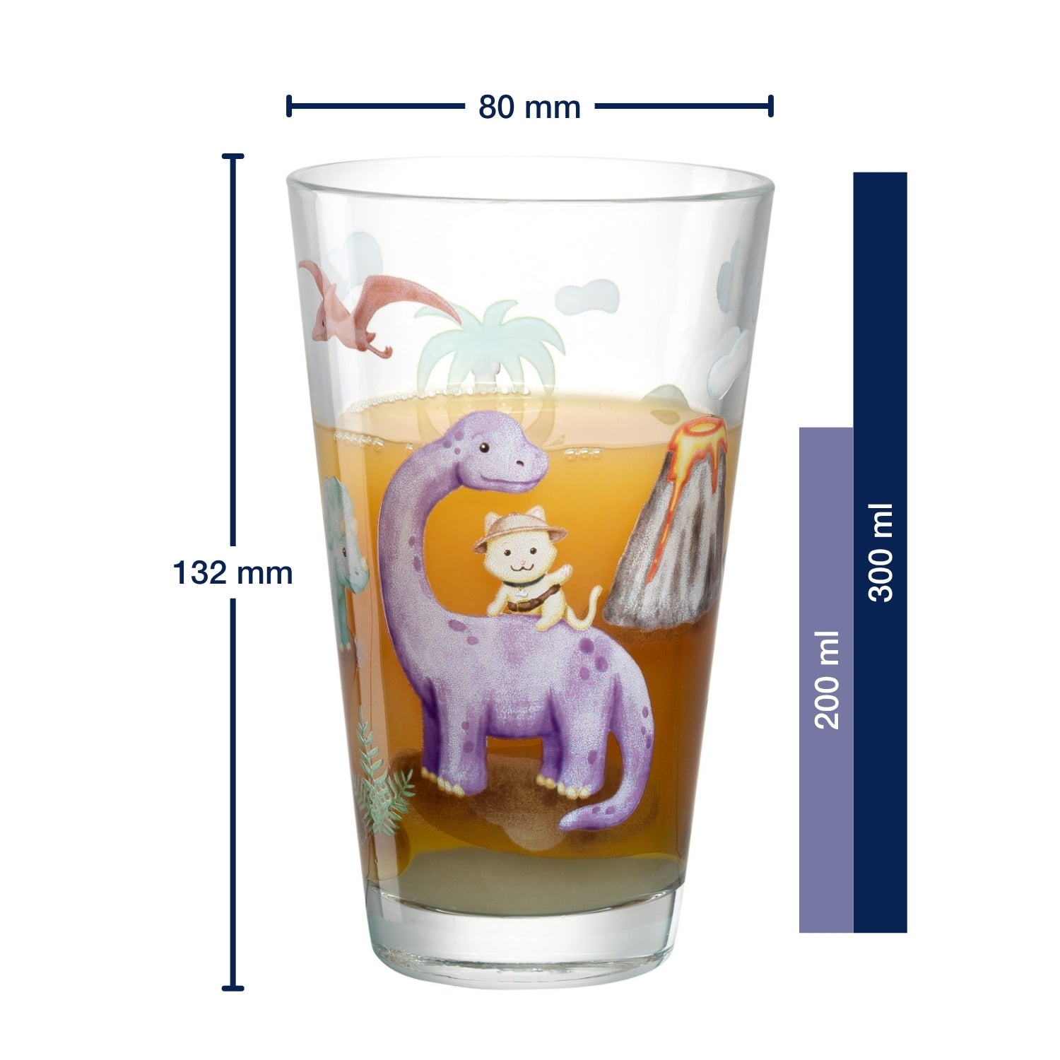 leonardo-bambini-avventura-verre-enfant-dino-6x300-ml image 3