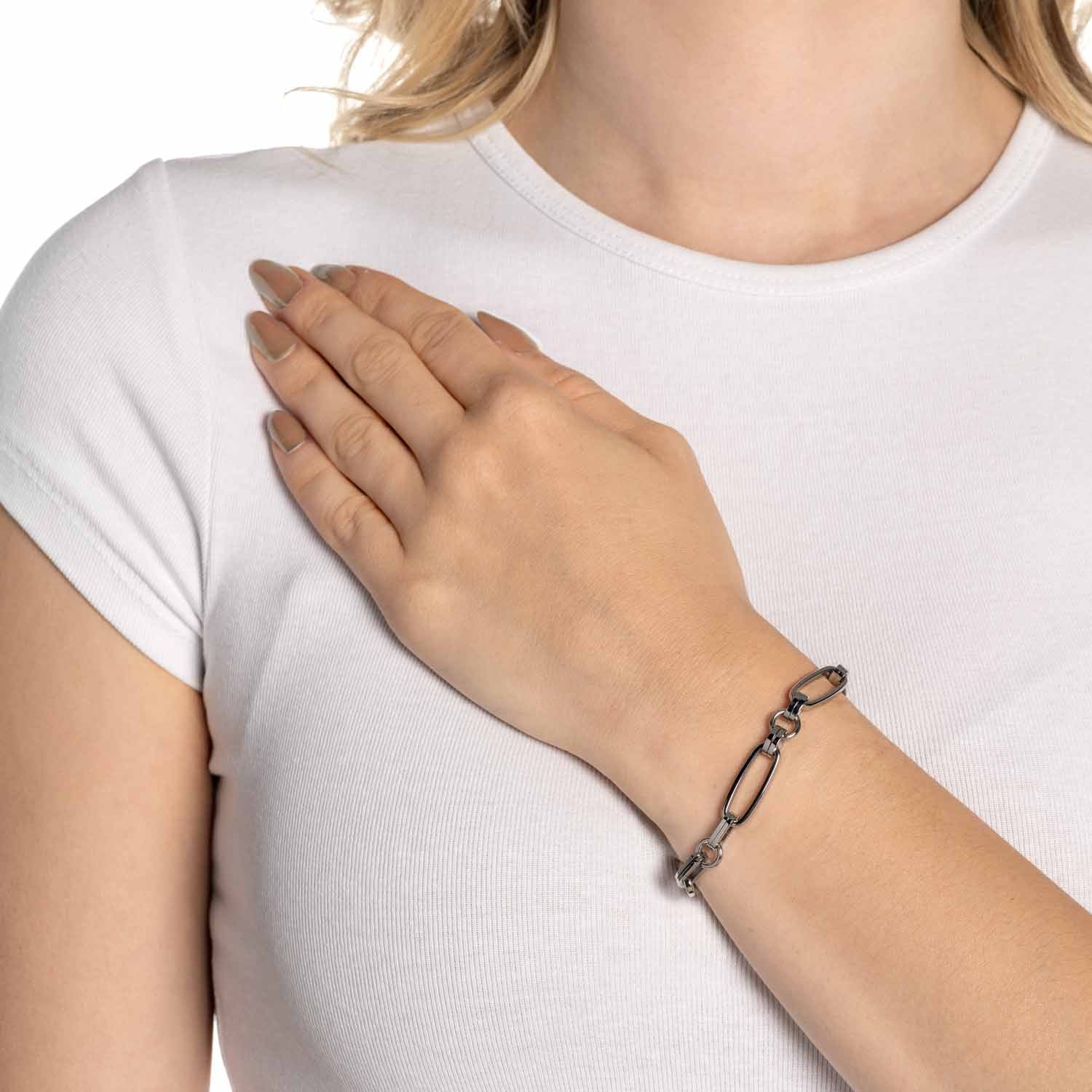 leonardo-clip-mix-mathilde-bracelet-maillons-argent image 3