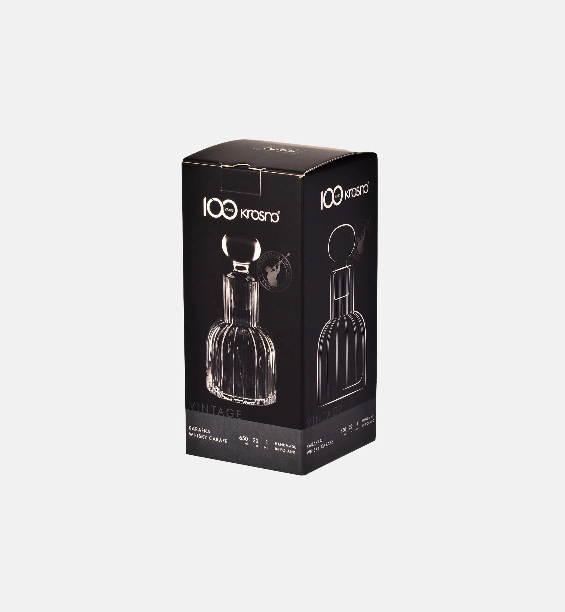 krosno-marsza-kowska-carafe-eau-650-ml-cristal image 5