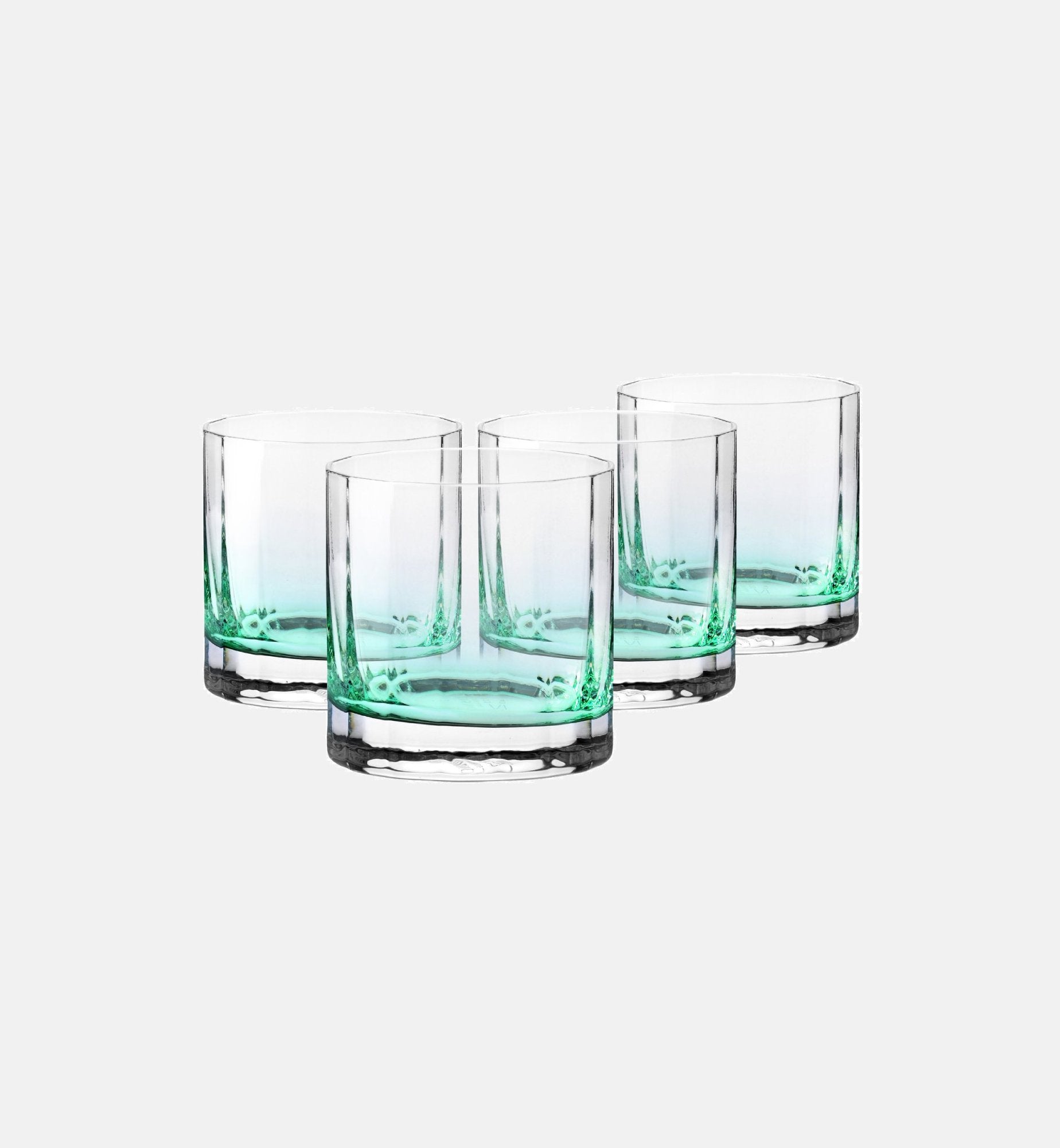 krosno-futura-230-ml-verre-meraude-cristal-facett image 2