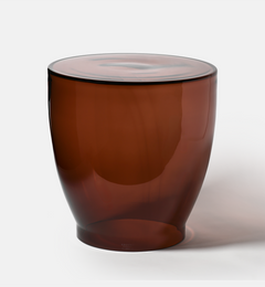 krosno-table-basse-verre-30-cm-bordeaux image 8