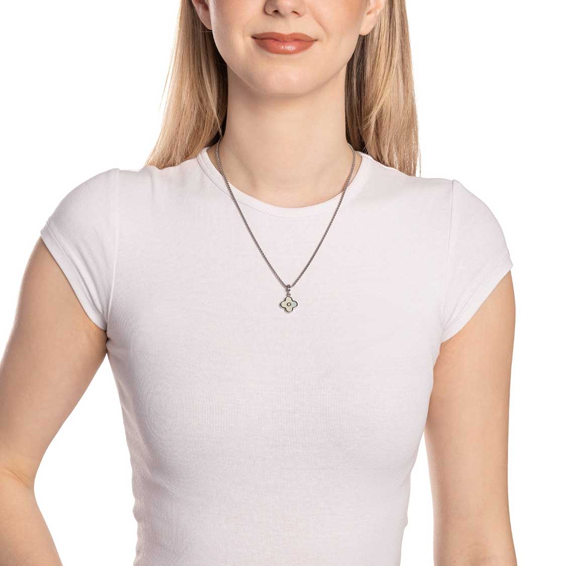 leonardo-clip-mix-bluna-pendentif-tr-fle-nacre-argent image 3