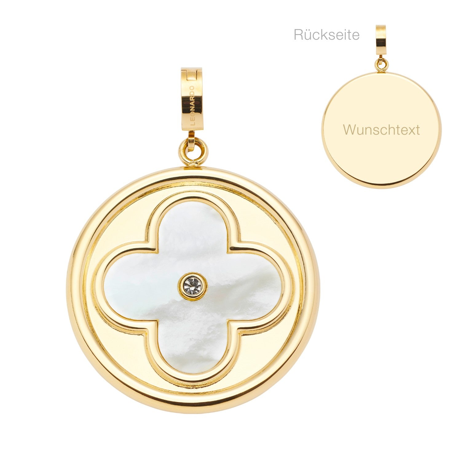 leonardo-clip-mix-helena-pendentif-dor-nacre-gravure image 1