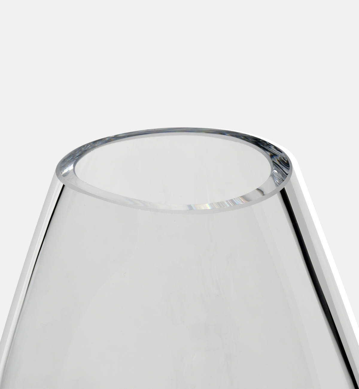 krosno-flow-vase-cristal-transparent-28-cm image 3