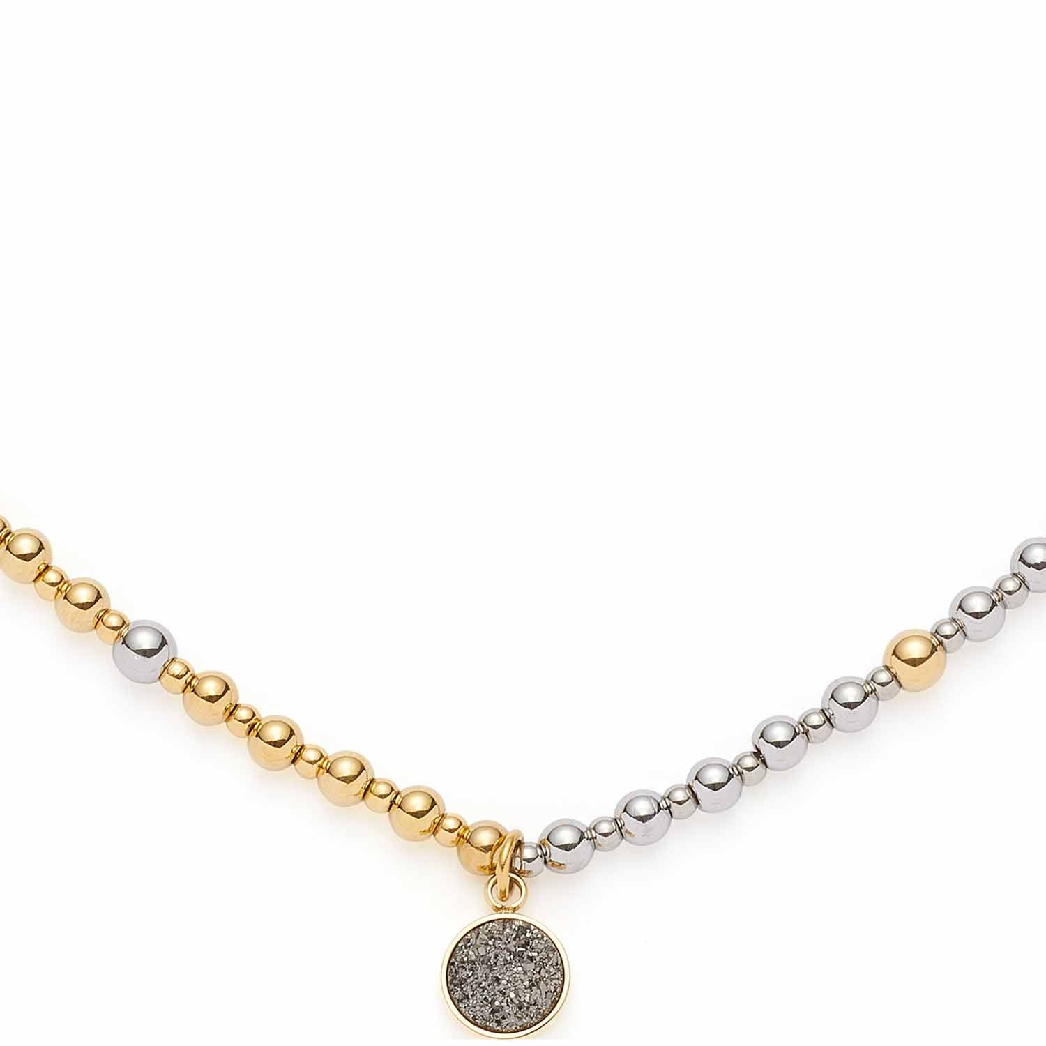 leonardo-elaine-collier-45-cm-dor-bicolore image 3