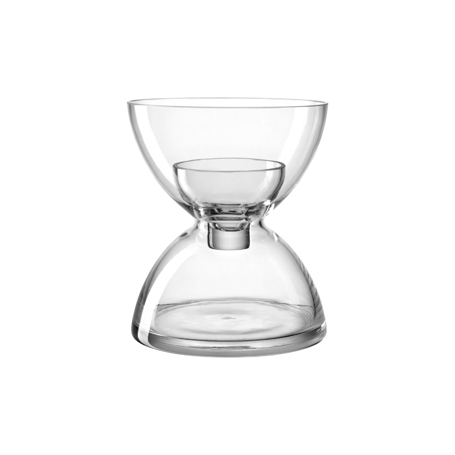 leonardo-diabolo-vase-verre-19-cm-transparent-insert image 1