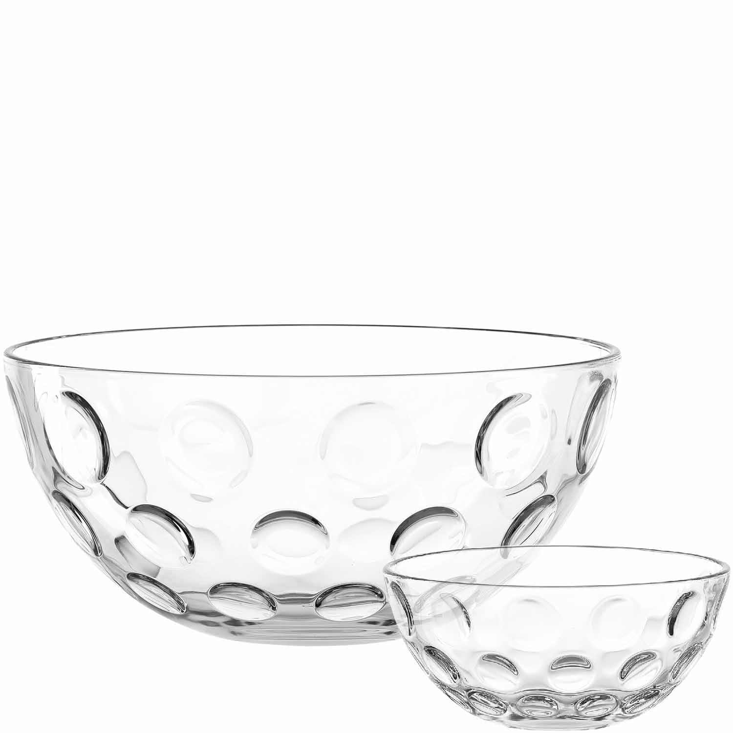 leonardo-cucina-optic-bols-verre-transparents-lot-5 image 2
