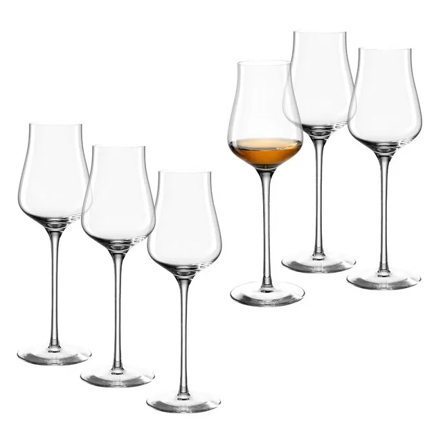 leonardo-brunelli-verre-grappa-210-ml-lot-6 image 1
