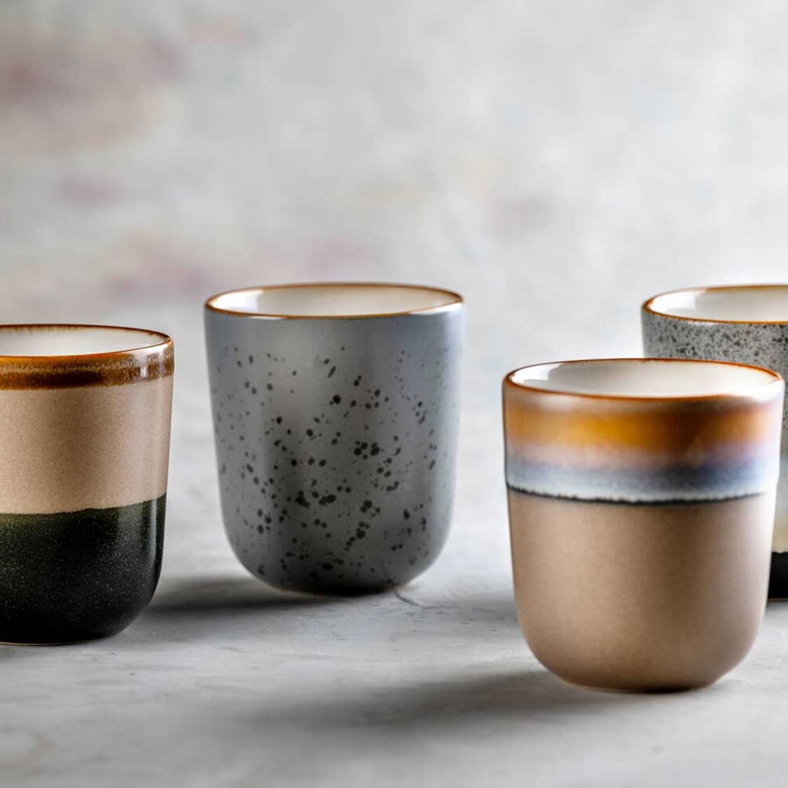 leonardo-roma-tasses-c-ramique-330-ml-lot-4-couleurs image 2