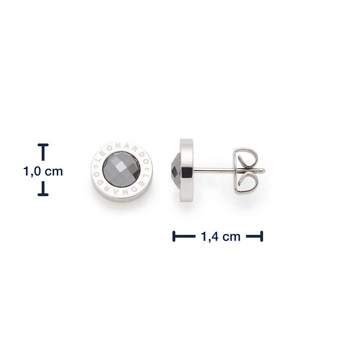 leonardo-matrix-clous-d-oreilles-h-matite-gris image 4