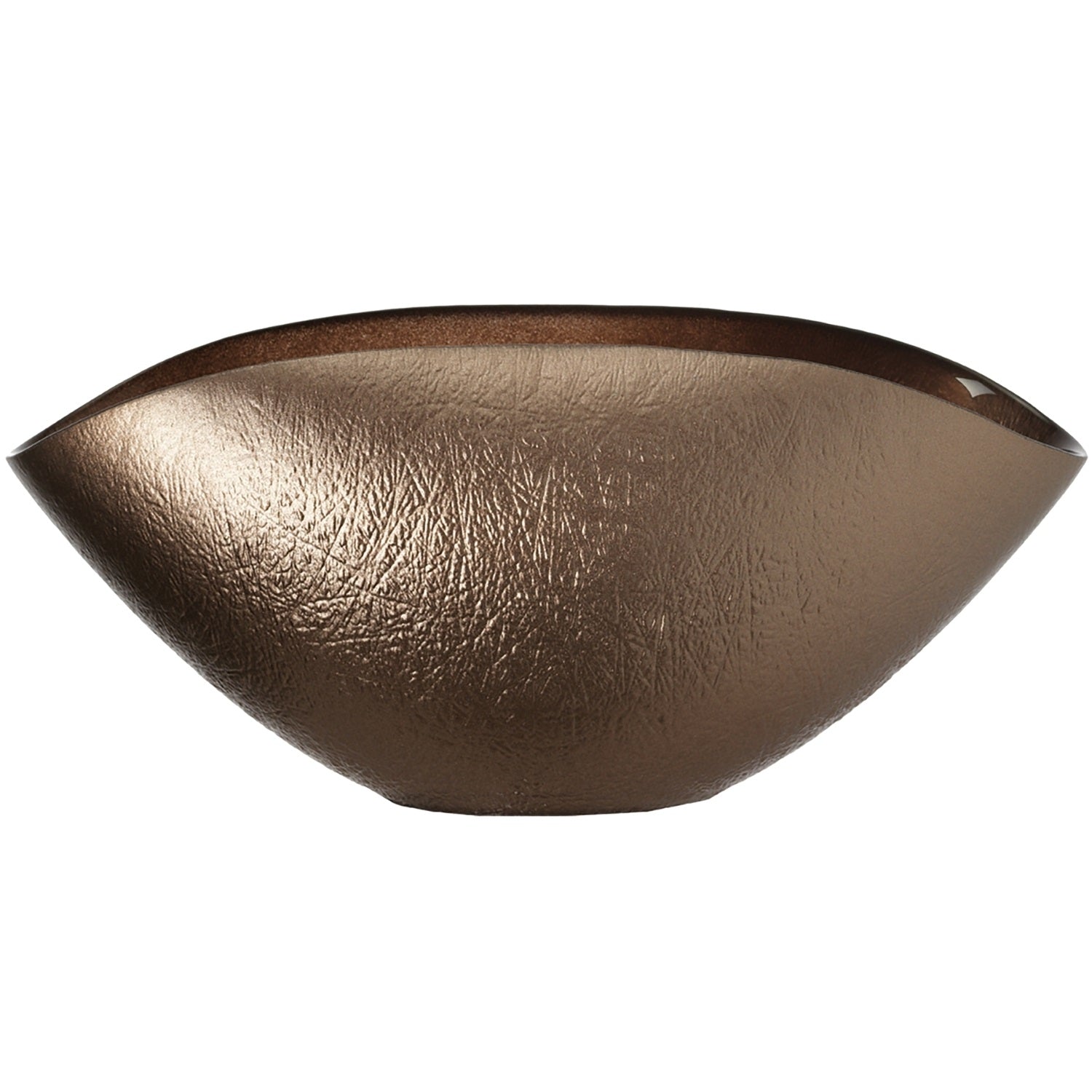 leonardo-como-coupe-d-corative-marron-28-cm-en-verre image 1