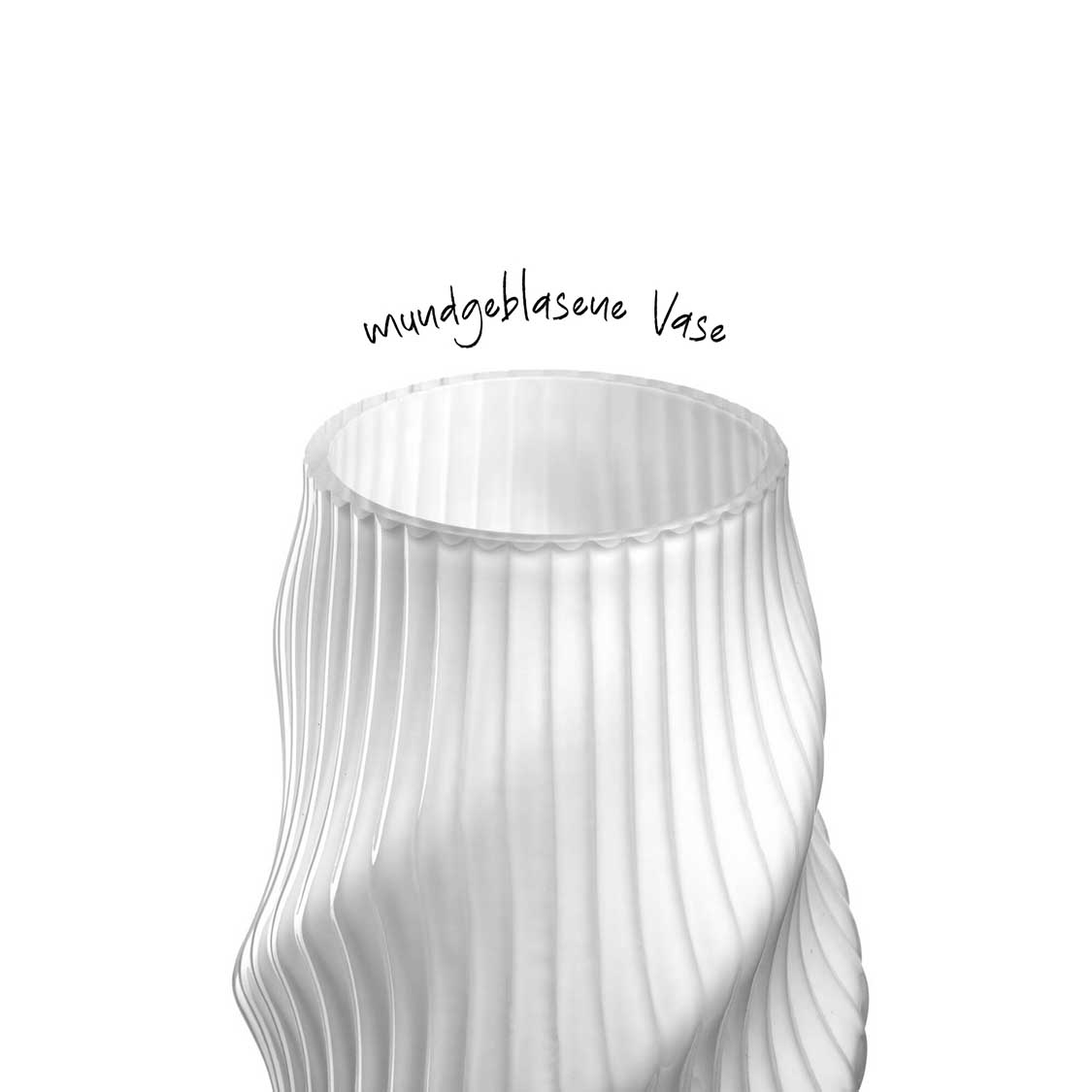leonardo-verdi-vase-19-cm-blanc-stri-verre image 4