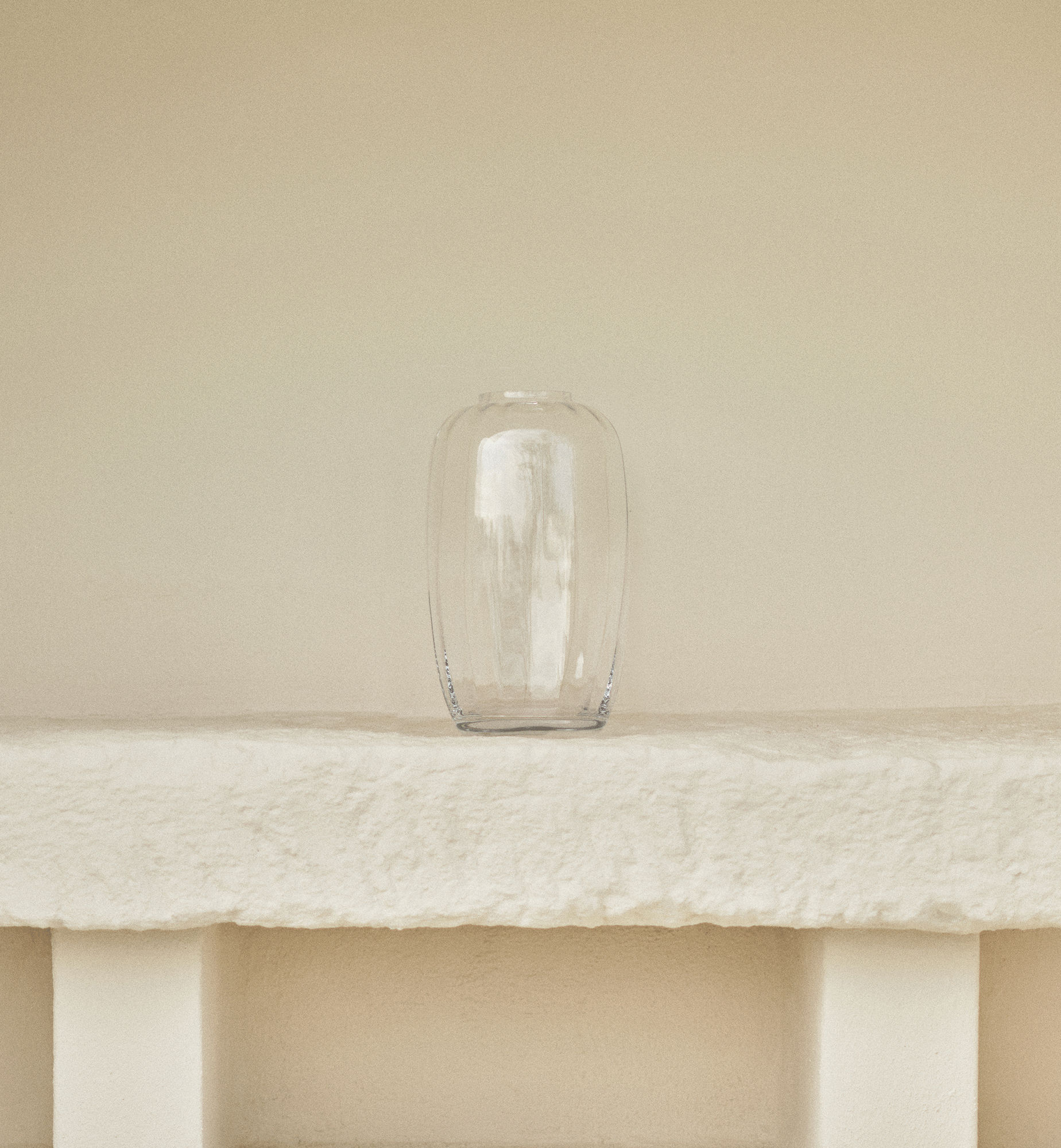 krosno-ballerina-vase-cristal-34-cm-stri-transparent image 3