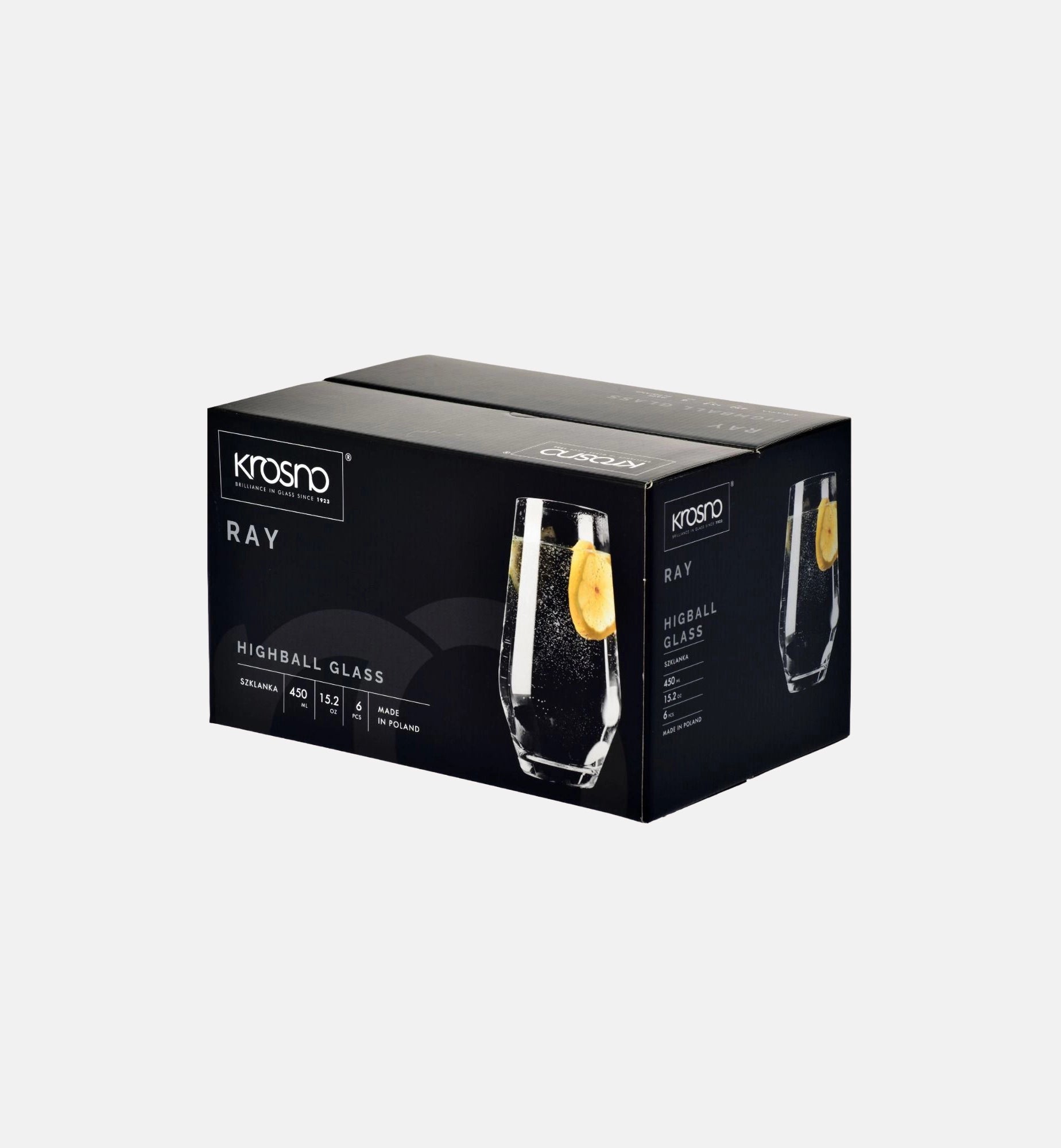 krosno-ray-verres-long-drink-450-ml-verre-eau-haut image 5