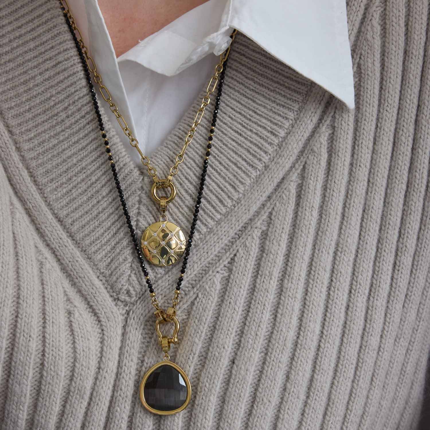 leonardo-ninon-clip-mix-collier-long-70-cm-dor image 2