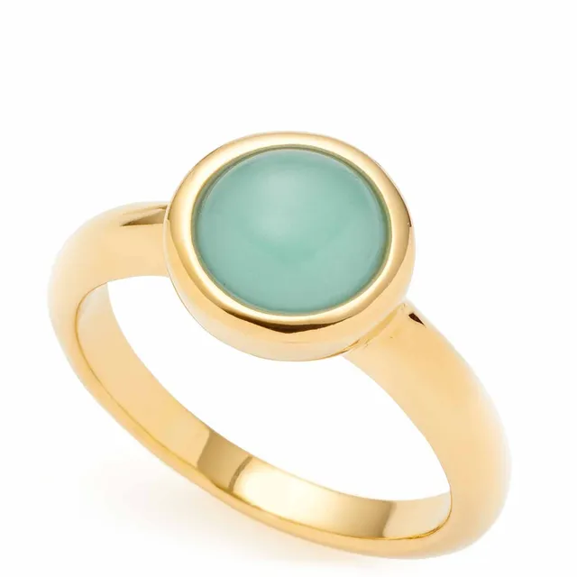 leonardo-bea-bague-cocktail-cabochon-bleu-taille-17 image 1