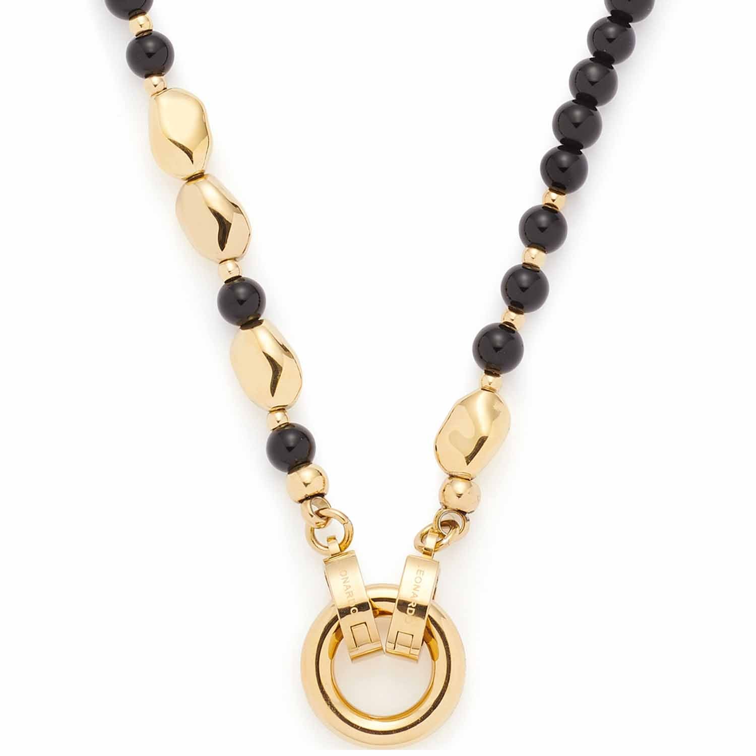 leonardo-clip-mix-dorina-collier-45-cm-dor-perles image 2