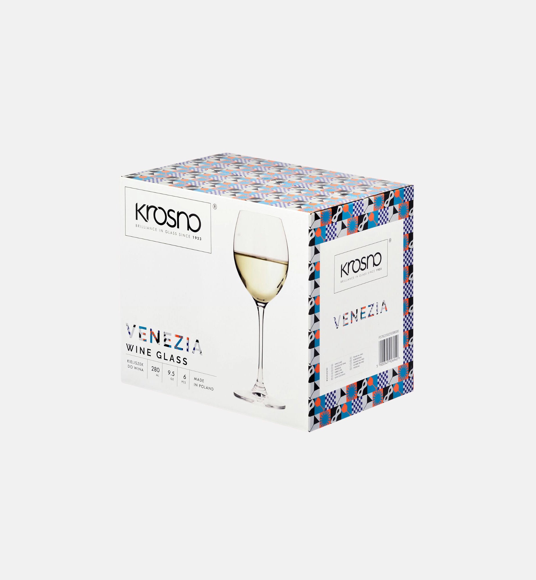 krosno-venezia-new-verre-vin-blanc-280-ml-cristal image 4