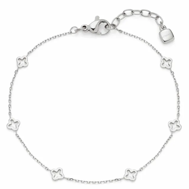 leonardo-janna-ciao-bracelet-argent-tr-fle-cha-ne-ancre-r-glable image 1