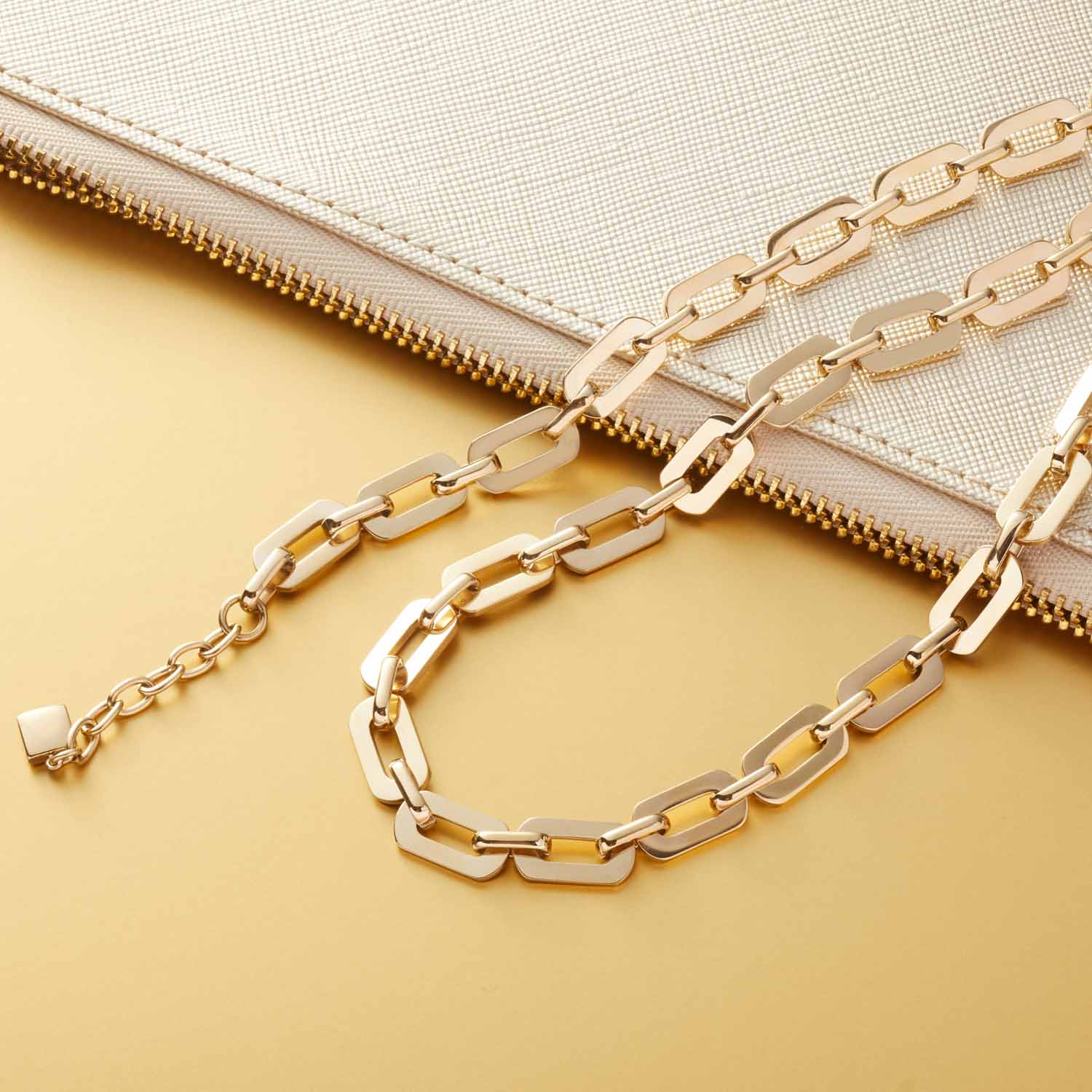 leonardo-orfea-collier-dor-45-cm-maillons image 5