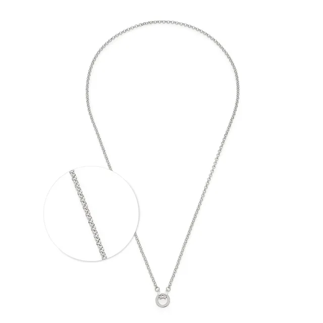 leonardo-clip-mix-paola-collier-70-cm-argent image 1