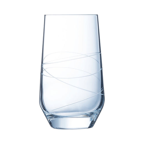 cristal-d-arques-abstraction-verre-haut-40-cl-transparent image 2